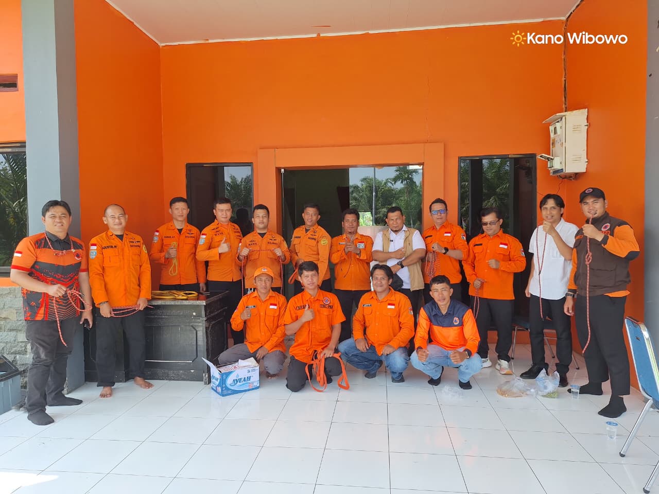 Latihan Bersama Rescue BPBD Mukomuko dan BASARNAS Mukomuko